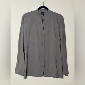Eileen Fisher Stretch Linen Viscose Jacket
